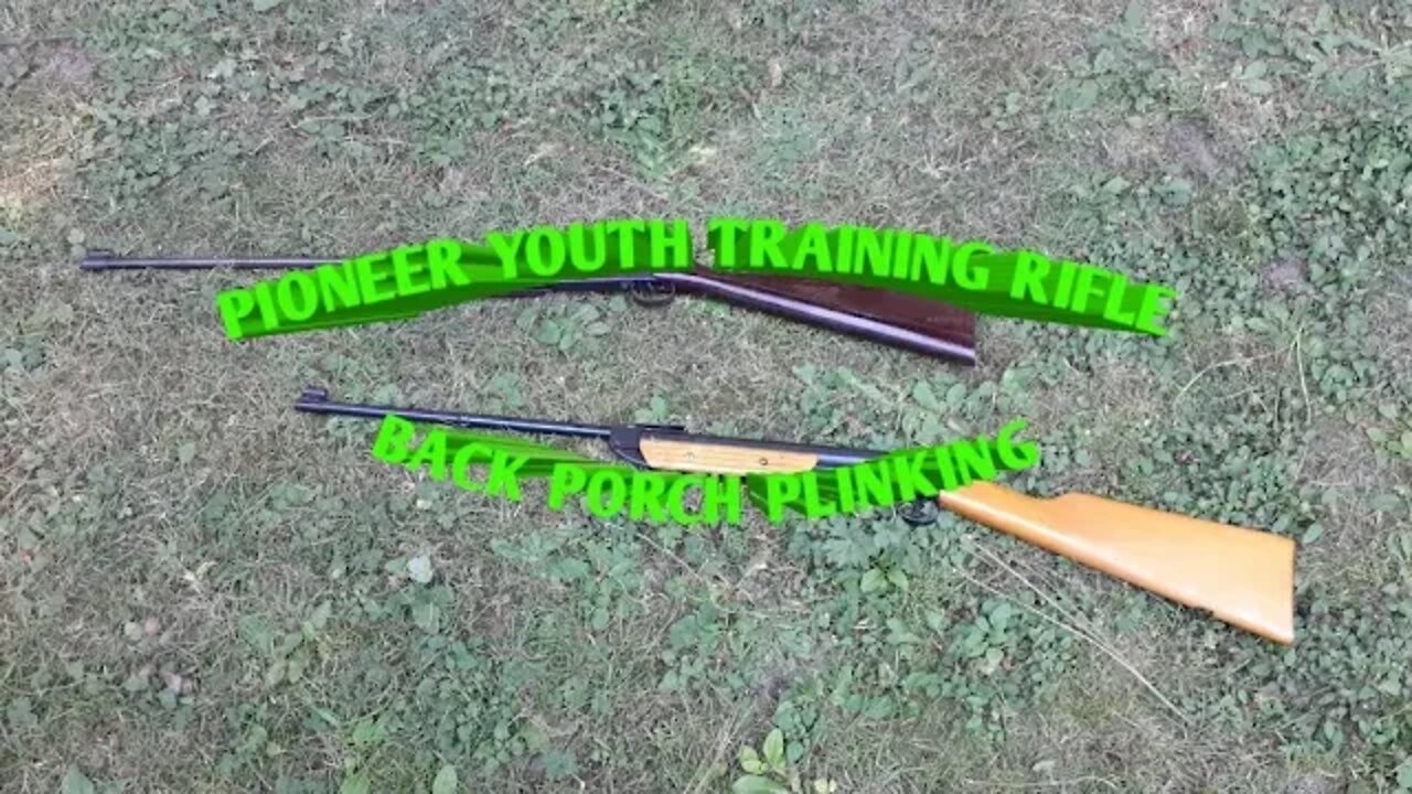 "Romanian IMC Pioneer .177 Pellet rifle *backporch plinking