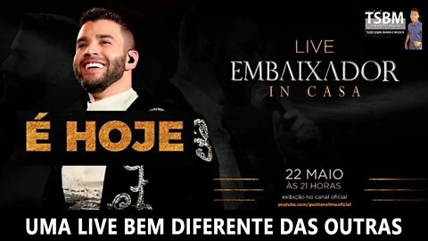 LIVE GUSTTAVO LIMA EMBAIXADOR IN CASA | #EmbaixadorInCasa