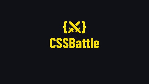 the first Challenge of CSSBattle I done