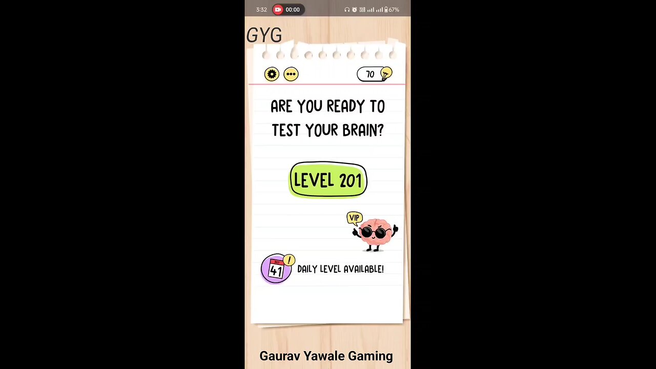 Quickly tap the numbers in order! Brain test level 201!