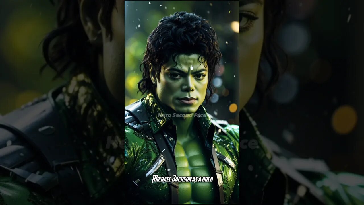 Michael Jackson as a superhero 💥 All character #avengers #marvel #ai #shorts