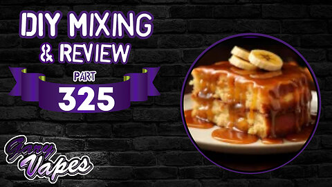 DIY E juice Mixing and Review! Bananism By jbitts