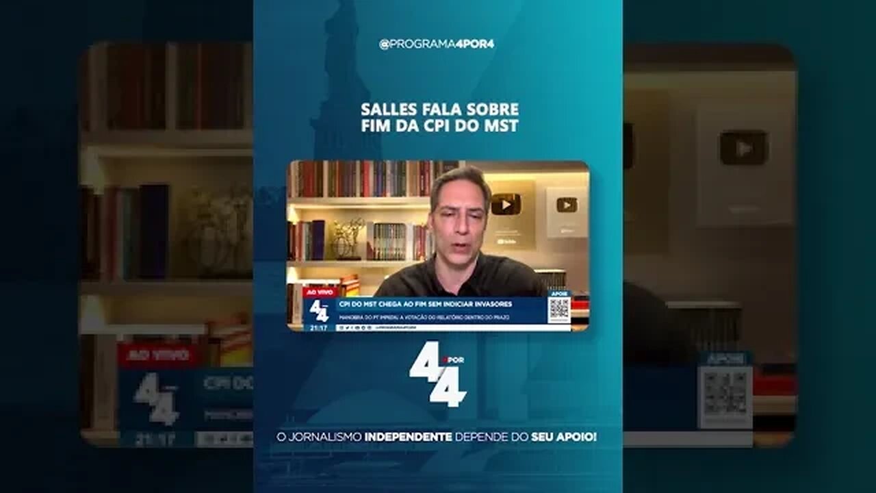 CPI do MST chega ao fim sem votar relatório: Salles explica o que aconteceu #shorts
