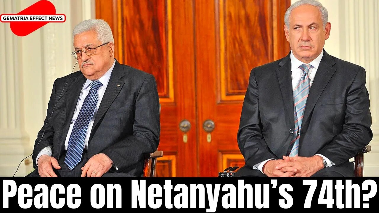 Palestine's President calls for peace on Benjamin Netanyahu's 74th birthday, Saturday, Oct. 21, 2023