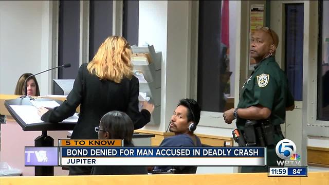 Judge denies bond for driver charged in Jupiter crash that killed 2 EMTS