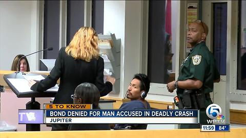 Judge denies bond for driver charged in Jupiter crash that killed 2 EMTS