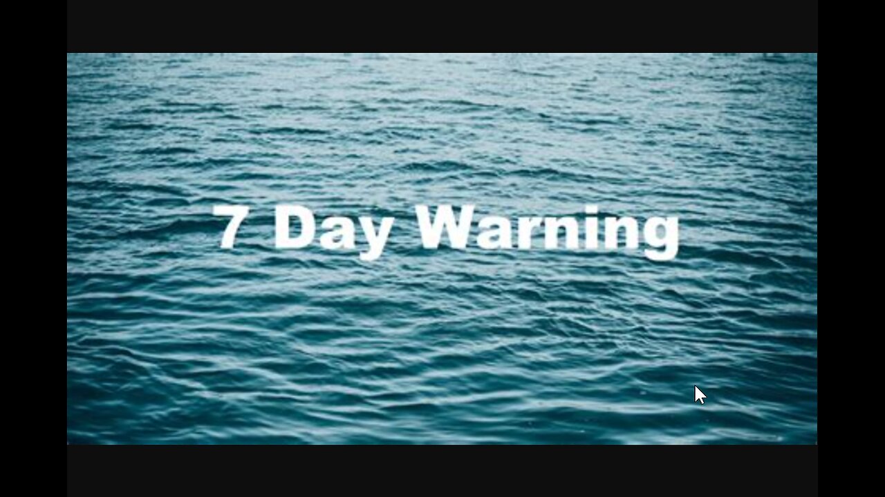 Seven day/year warning