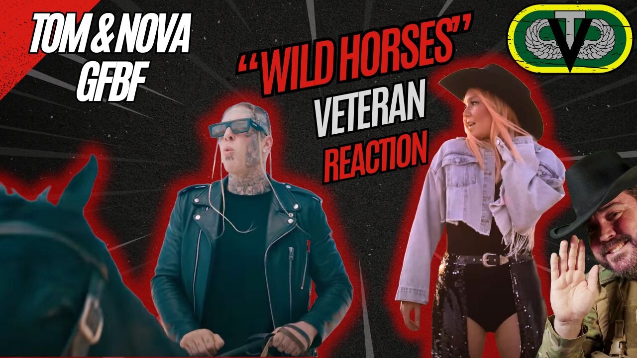 Vet Reacts To "Wild Horses" – Tom MacDonald & Nova Rockafeller | Talkin Tunes