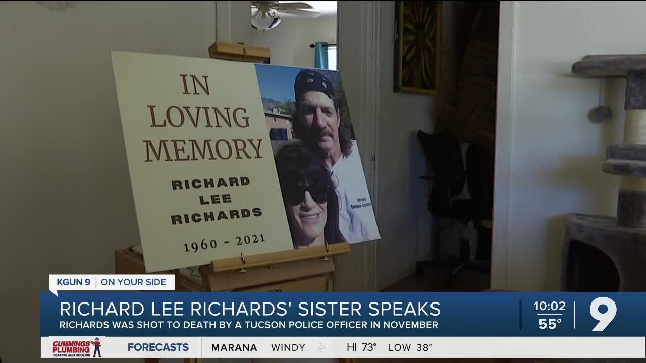 Sister of disabled man killed in officer involved shooting speaks out