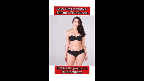 Shapewear Sexy Lift-Up Panties: Enhance Your Curves
