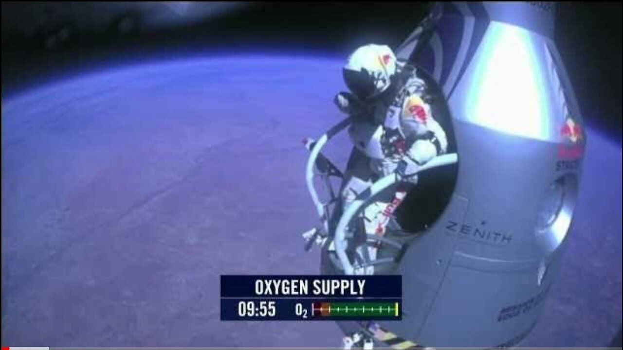 Space Jump World Record 2012 Full HD 1080p | The Scientists |