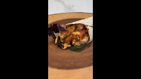 SPICY CREAMY CHICKEN WRAP HEALTHY MEAL PREP #food #mealprep
