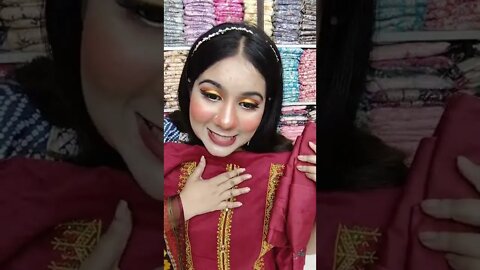 এত অল্প দামে এত সুন্দর ড্রেস 😍💞 Order link👇#attitude #kaptaan #kurti #mela #livefest
