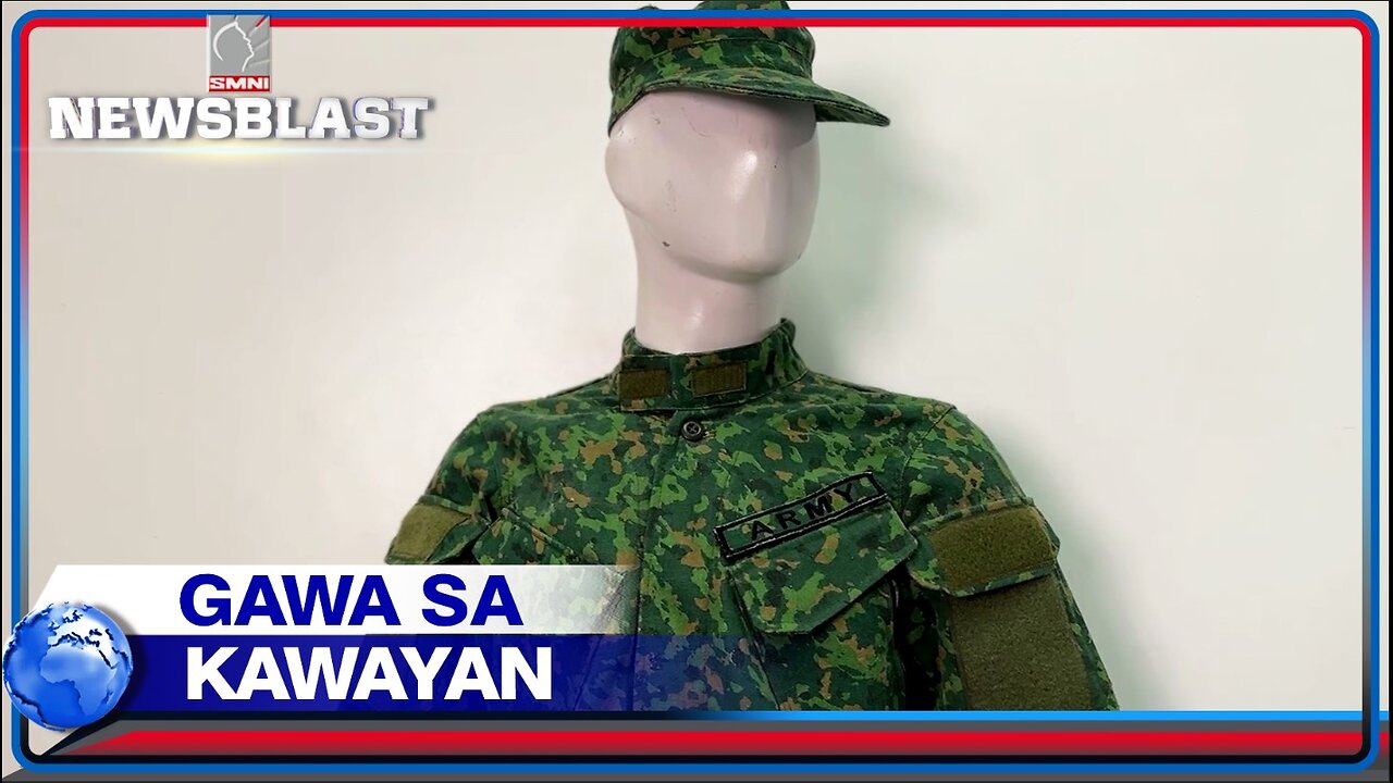 Combat uniform na gawa sa kawayan, tututukan ng gobyerno