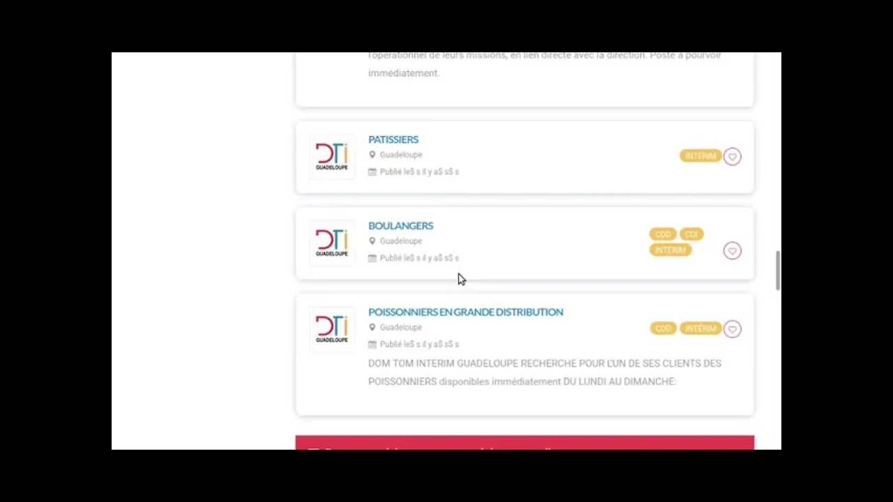 Iterim guadeloupe publique