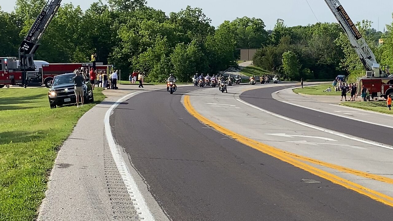 Run for the Wall 2023- Wentzville, Mo Arrival