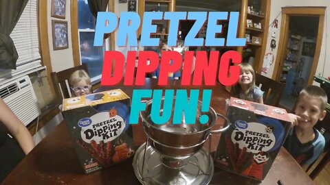 Halloween Pretzel Dipping fun | Krazy Kids Creations