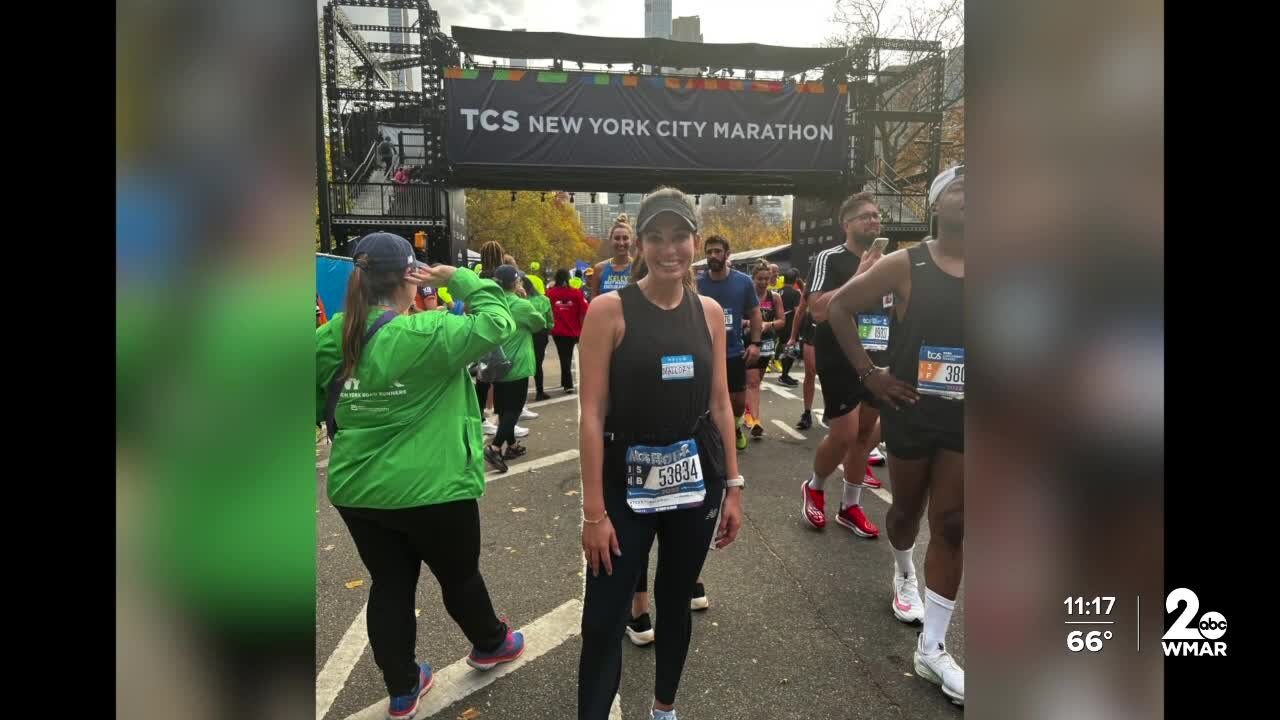 Mallory runs the NYC Marathon!