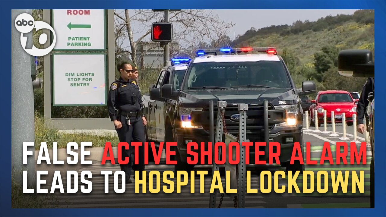 Unarmed person in custody after shelter-in-place order at Balboa Navy hospital