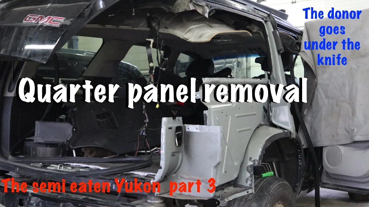 Rebuilding a GMC Yukon after a collision with a semi part 3