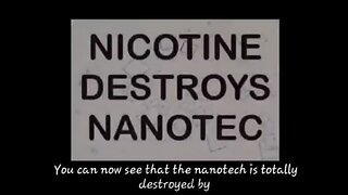 Nicotine in its purest form destroys nanotechnology & spike proteins