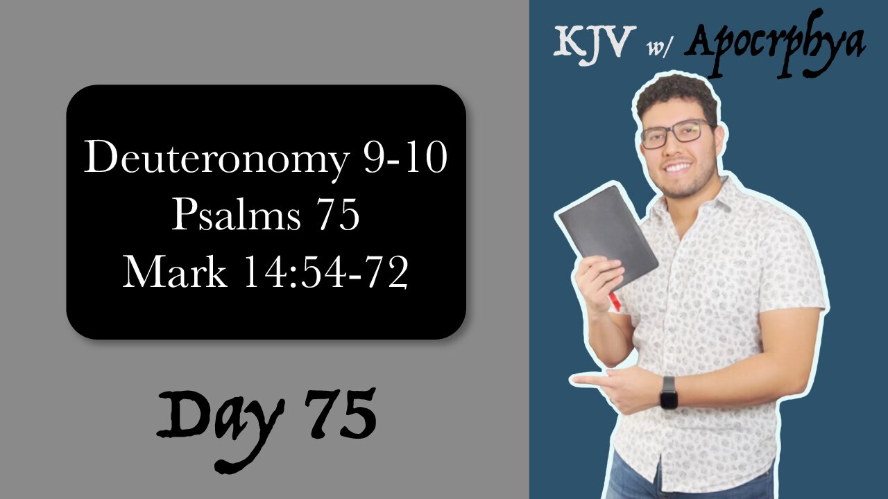 Day 75 - Bible in One Year KJV [2022]