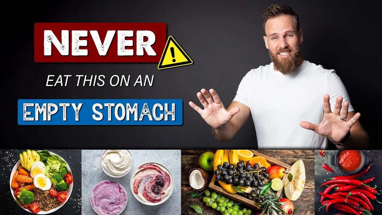 7 FOODS you need to AVOID on an EMPTY STOMACH || Health Tips for Men