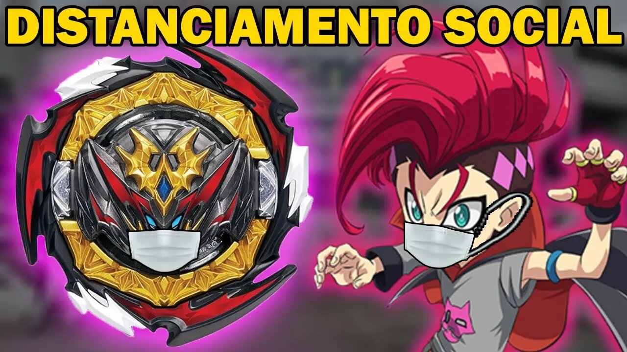 VENÇA SEM TOCAR O OUTRO BEYBLADE | Beyblade Burst DB | Testando Stall com Dynamite Belial .Gg.Vl'-6