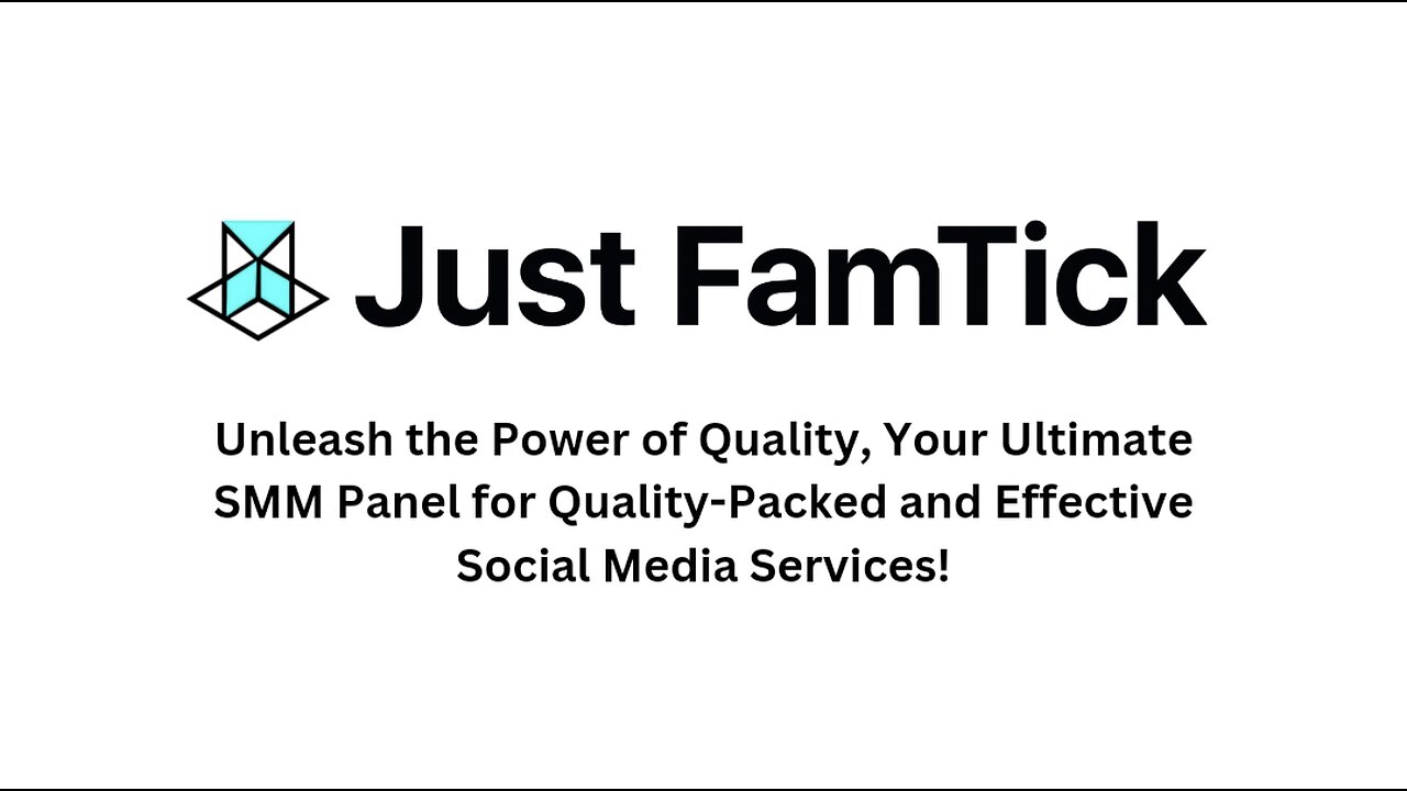 Just FamTick - instant fame in your pocket!