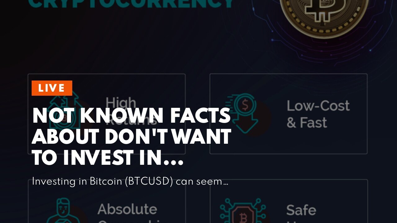 Not known Facts About Don't want to invest in volatile Bitcoin? Invest in these stocks