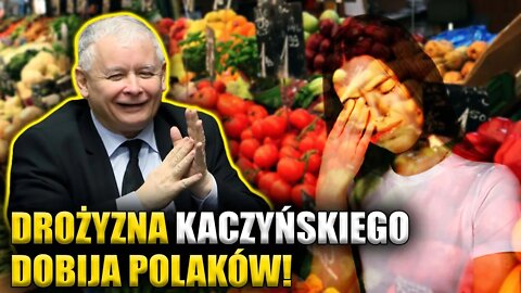 Ceny żywności SZALEJĄ! J. Wilk: Drożyzna Kaczyńskiego i Morawieckiego! Polacy biednieją!