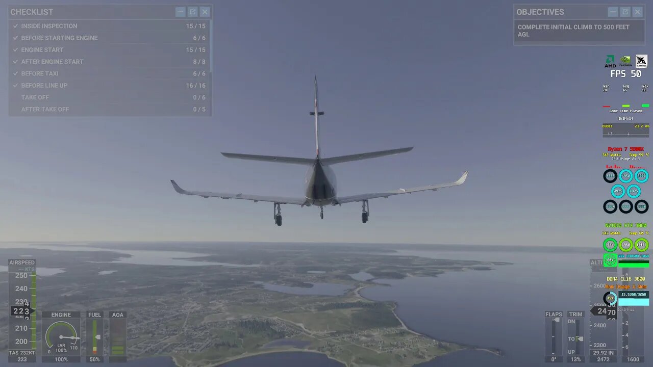 Rtx 3080 Amd 5800X 4K HDR Microsoft Flight Simulator