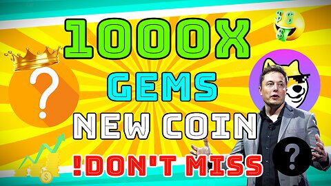 New Coins | Top 5 1000x potential crypto gems