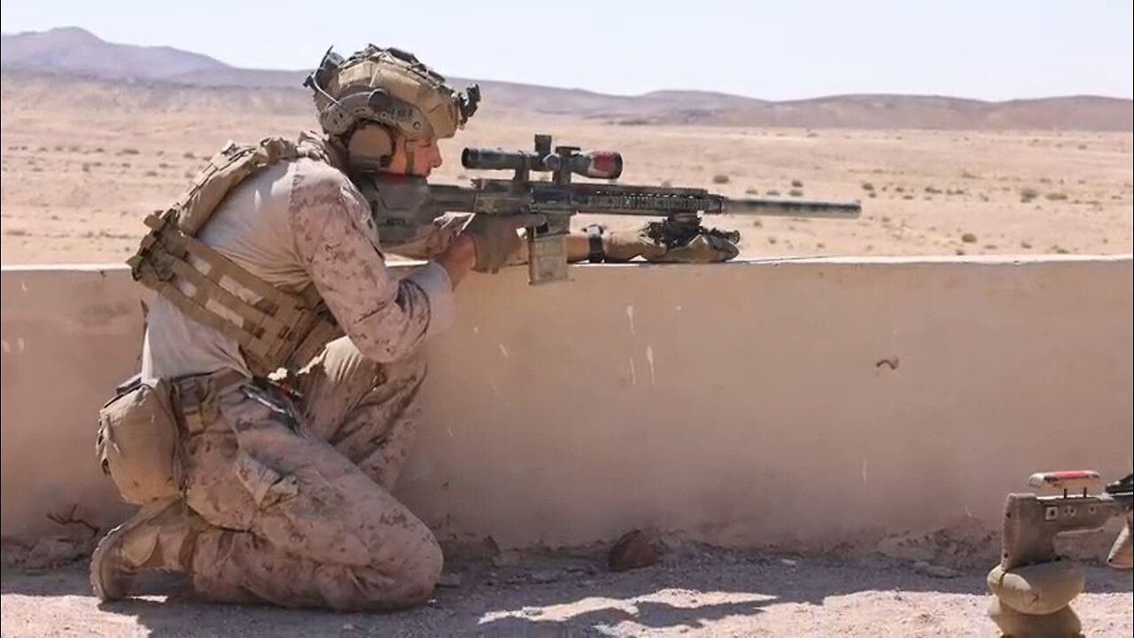 2/5 Scout Sniper Team conducts live fire exercise during Intrepid Maven 23.4