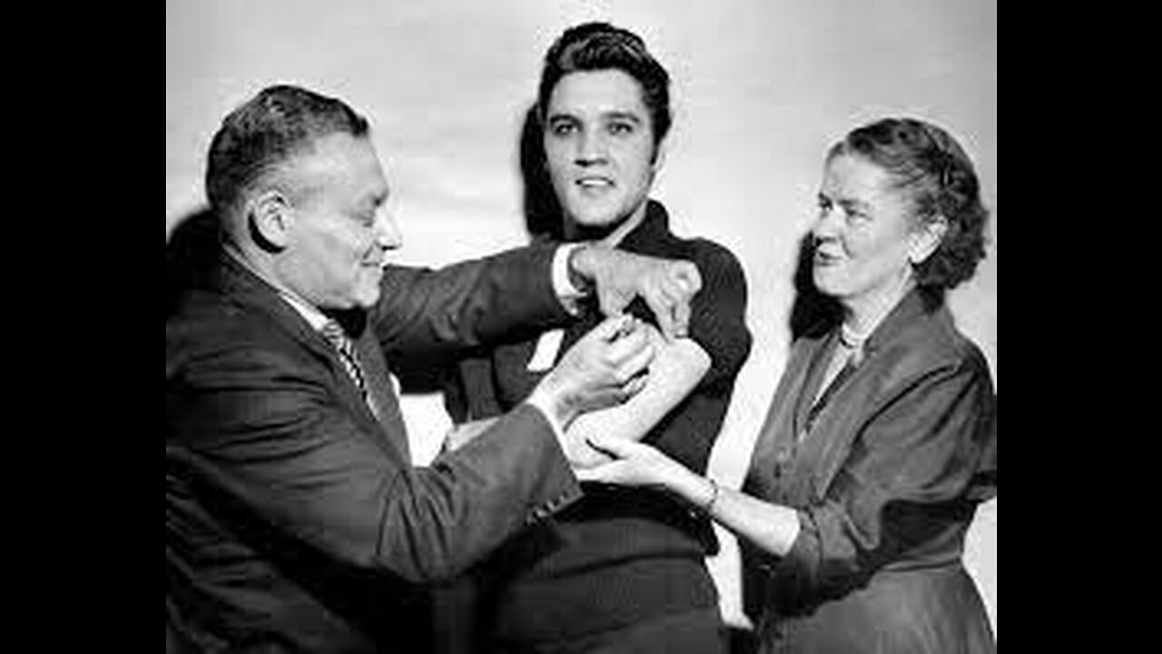 PharmaJewdicals Polio Vaccine caused Polio - Jew Elvis used as VAX PUSHER.