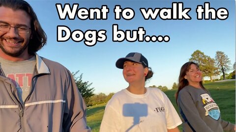 Went to walk the dogs but..... pt. 1