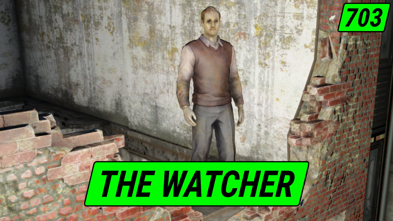 The Suspicious Watcher | Fallout 4 Unmarked | Ep. 703