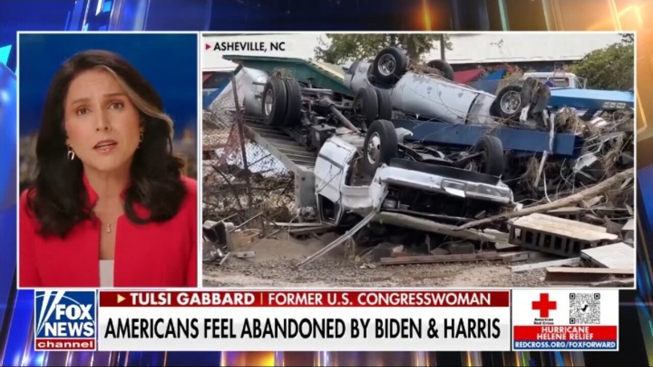 Tulsi Gabbard: Where are Biden and Harris?