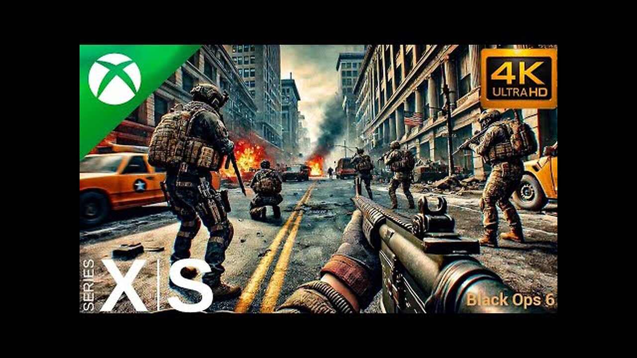 CALL OF DUTY BLACK OPS 6 | Swat Team Raid ULTRA Realistic Gameplay | 4k 60FPS ( XBOX X )