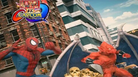 Marvel vs Capcom Infinite Arcade Mode Spider Man, Firebrand