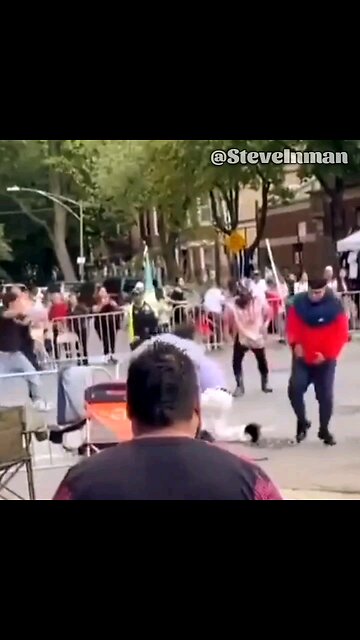 Machete Brawl at Parade in Chicago