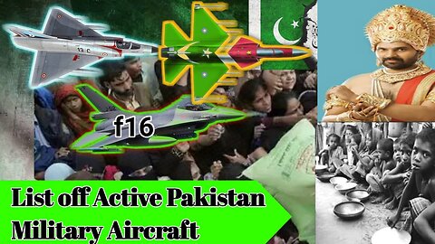 List off Active Pakistan Military Aircraft. #pakistan #india