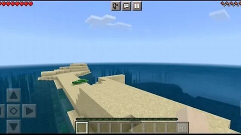 Minecraft But I spawned on a island 🏝