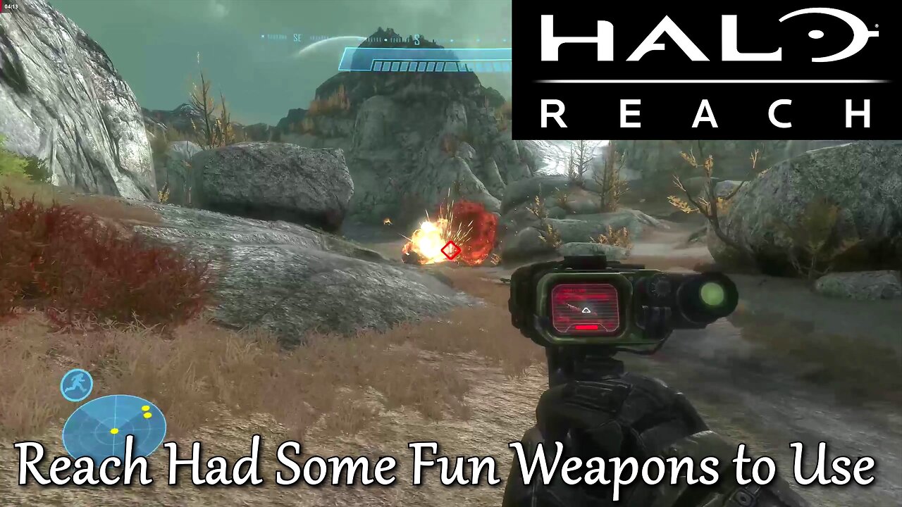 Halo: Reach- No Commentary- Mission 2- Oni Sword Base