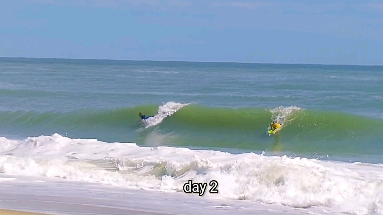 Bodyboarding Hurricanes Florida to OBX North Carolina