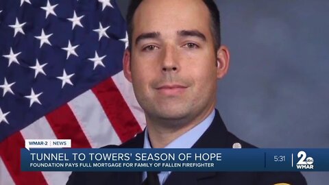 Tunnel to Towers pays off home mortgage for family of fallen firefighter