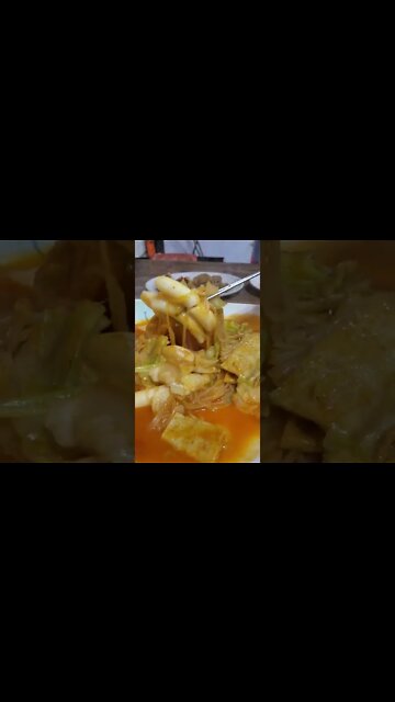 #shorts #hungry #cooking Korean style Jjam-ppong raman noodle and jjol-bbok-ky