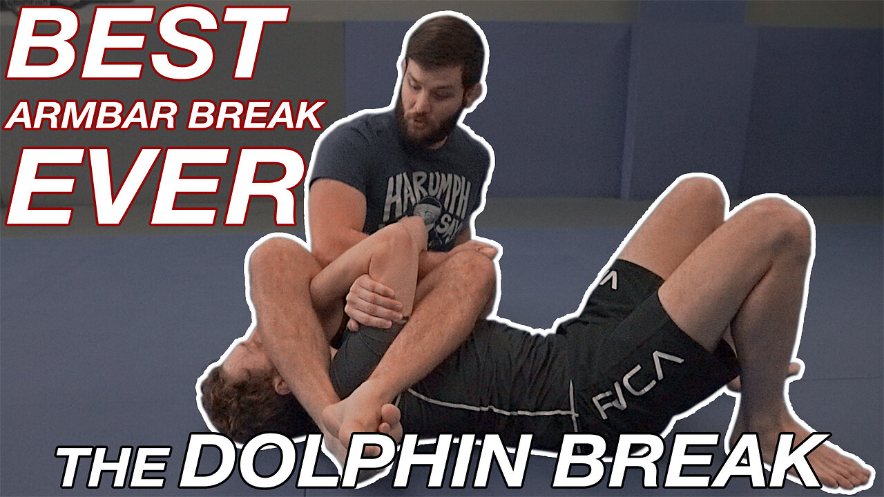 The BEST Armbar break EVER! The DOLPHIN BREAK.