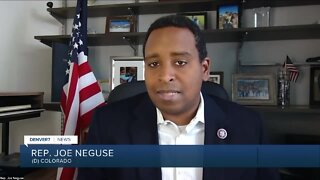 Rep. Neguse doing fire mitigation today