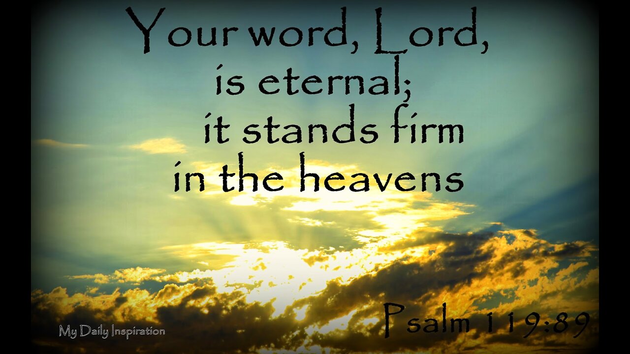March 1 Devotional - "My words will never pass away" - Tiffany Root & Kirk VandeGuchte